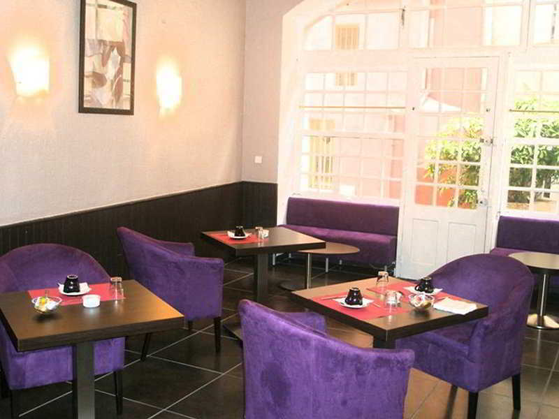 Hotel Portalet Hyeres Restoran foto